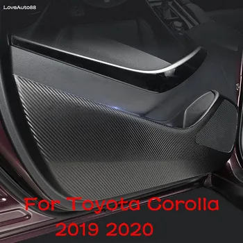 

Car Door Protector Pad Door Plank Anti Kick Pad Anti-dirty Pad Mat Cover Sticker For Toyota Corolla 2019 2020 Car Accessories
