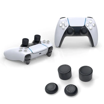 

4in1 Thumb Stick Grip Cap Joystick Cover Silicone Rocker Cap For PS5 Controller