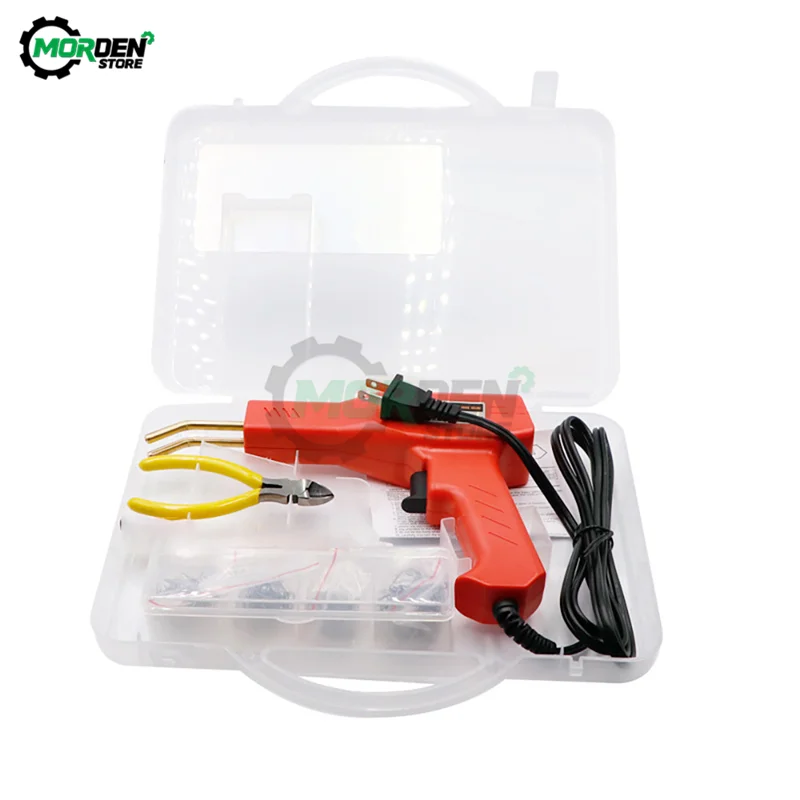 

50W Handy Plastic Welder Garage Tools Hot Staplers Machine Staple PVC Repairing Machine Car Bumper Repair Hot Stapler 110V 220V