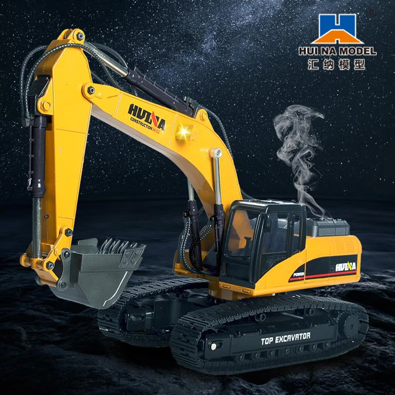 Huina 1580 RC Excavator Full Alloy 23CH 