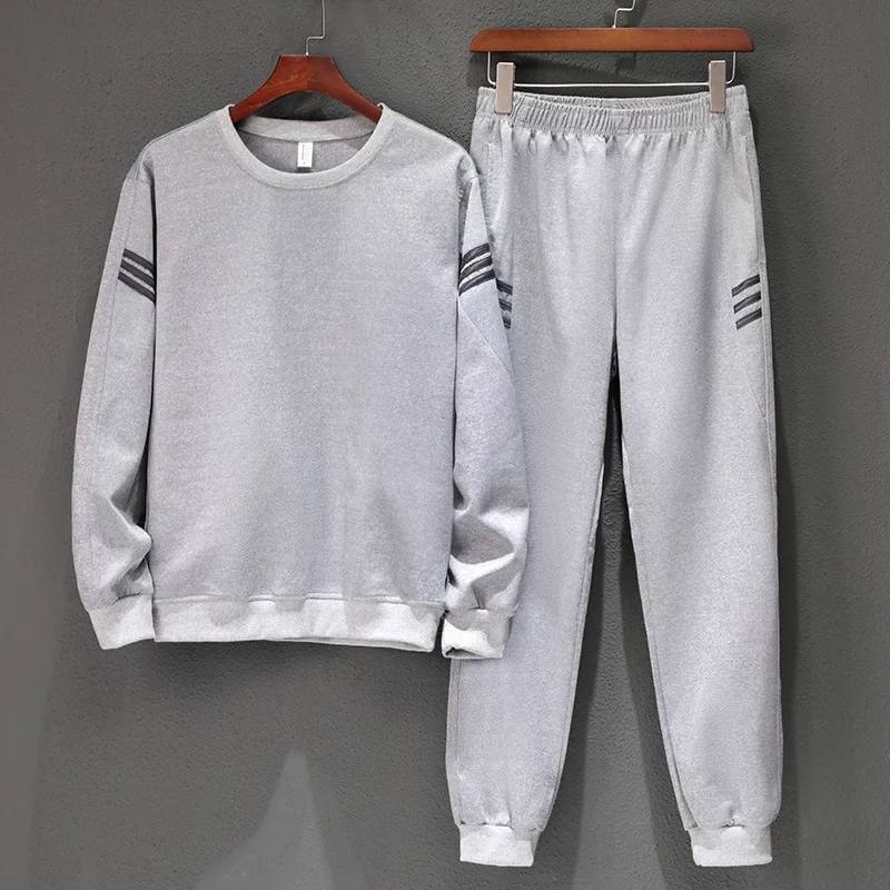 Men's Set Jogging Homme Workout Fitness Tracksuit Men Long Sleeves Sweatshirts Sporting Suit Pant Set Men Trainingspak Mannen