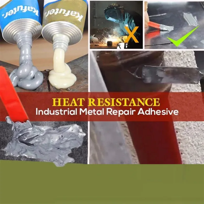 Strong adhesive Metal Repair glue Casting adhesive Industrial repair Sealers Casting Metal Trachoma Crackle Repair Caulk glue