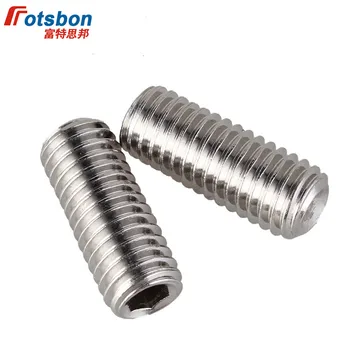 

M6 Hex Socket Grub Screw With Cup Point Hexagon Head Set Screws Stainless Steel Vis Inoxydable Parafuso Inox Viti DIN916 ISO4029