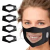4pc Mask With Clear Window Visible Expression For The Deaf And Hard Of Hearing Deaf Mute Maske Transparent Plastic Mouth Maskes 1