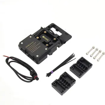 

Motorcycle Phone Bracket Modified Mobile Phone Navigation Bracket Convenient Phone Holder Usb Interface