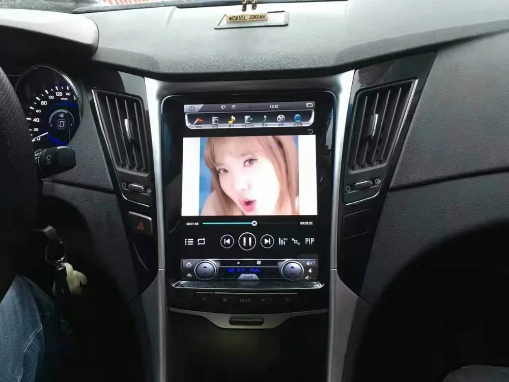 Автомобильный DVD плеер с GPS навигацией 10 4 &quotвертикальный экран стиль Тесла Android 9 0