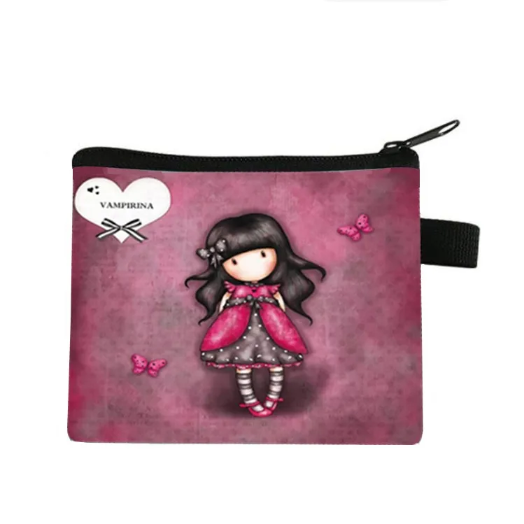 Game Wallet Student Boys And Girls Short Wallet Card Bag Pocket Change Purse Cute Coin Purse Clear Purse Small Pouch coin Bolsa