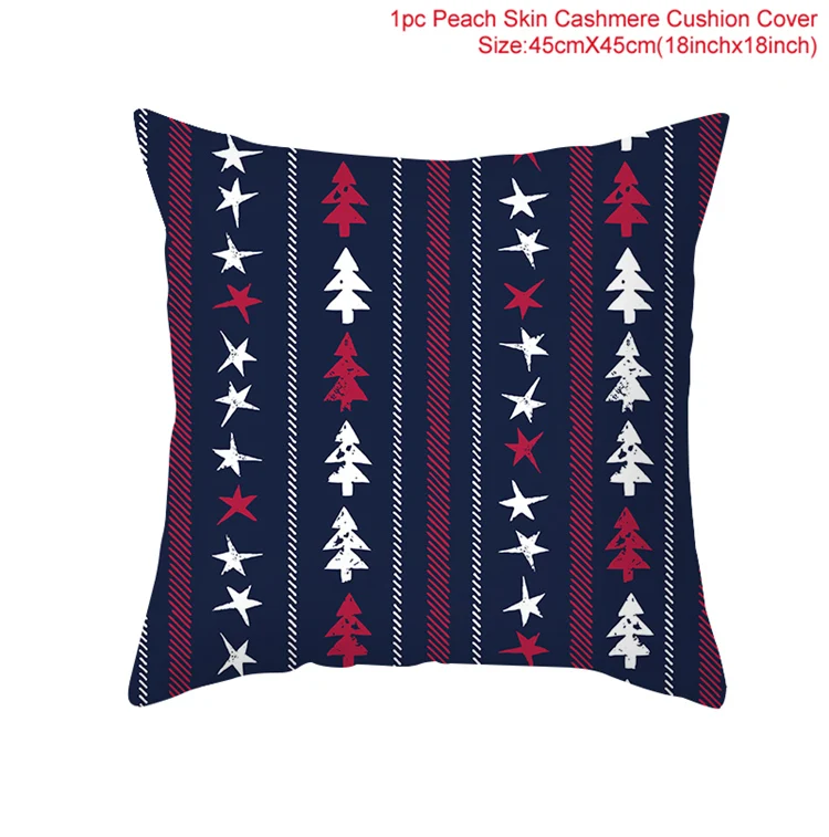 Christmas Sofa Pillowcase Cushions Cover Decorative