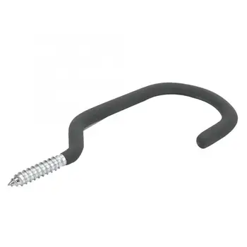 

6pcs D9 Heavy-Type Black Bicycle Wall Hook with Structure for Home Supplies Galvanized steel