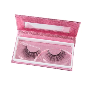 

10pcs Empty Storage Case Rectangle Transparent Lid Lashes Care Compartment Tool Cosmetic False Eyelashes Packaging Box Container
