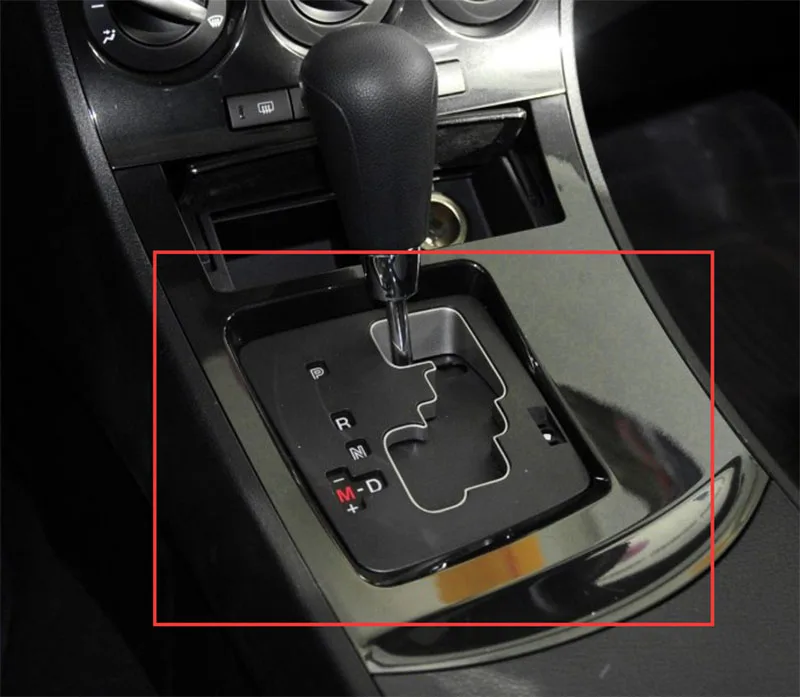 HengFei оригинальные аксессуары для автомобиля шестерни индикатор с кнопками для Mazda 3 переключения передач Панель шестерни Дисплей Отделка