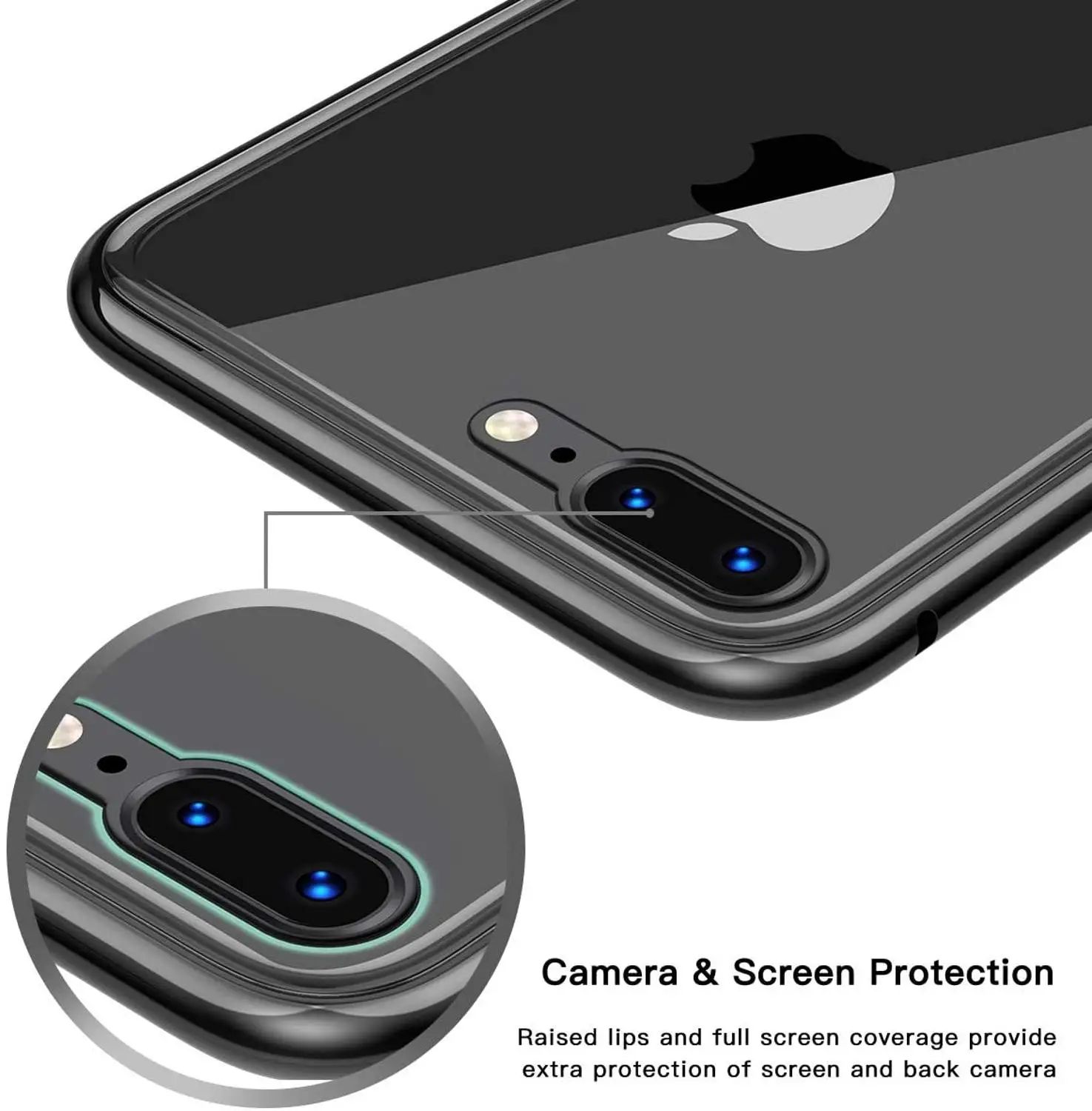Sleek Magnetic Adsorption Case with Metal Frame and Tempered Glass Backing