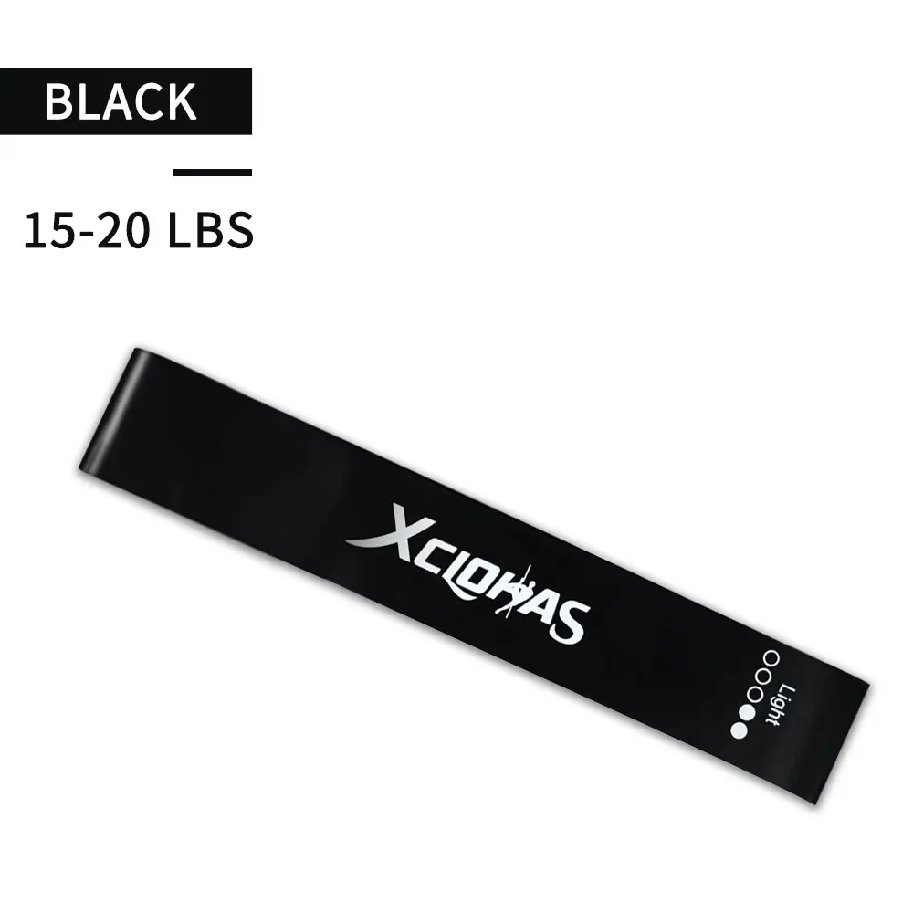 XC LOHAS Fitness Equipment Unisex Resistance Bands Set 5 Level 10-50LBS Gym Training Yoga Pilates Rubber Loops Workout Expander  (2)