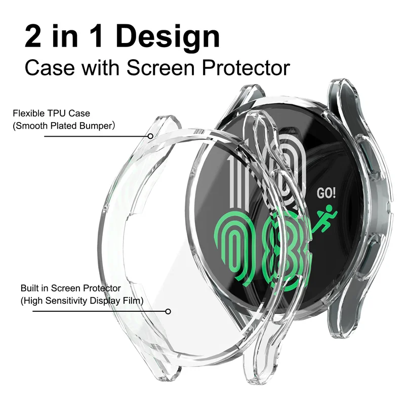 Smart Watch Case Protector For Samsung Galaxy Watch 4/5/6/7 40mm/44mm