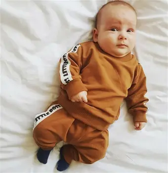 

Imcute 2PCS Baby Boy Tracksuit Sets For Autumn Winter Long Sleeve Shirt Top Pants Trousers Leggings Outfits Set Clothes