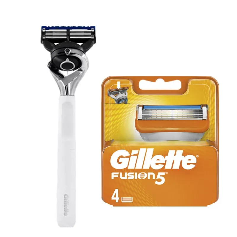 

Gillette Fusion 5 Proglide Razors for Men Cassette for Shaving Shaving Blades Machine for Shaver Metal Razors No Base 5 Layer