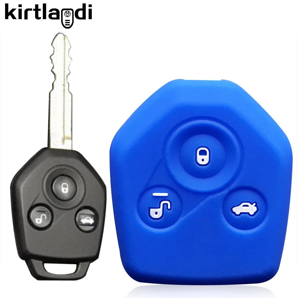 Custodia Per Chiave Auto  Argento  Per Subaru BRZ Forester Legacy Outback Wrx Wrx Sti Impreza Xv Crosstrek Smart~p134507227