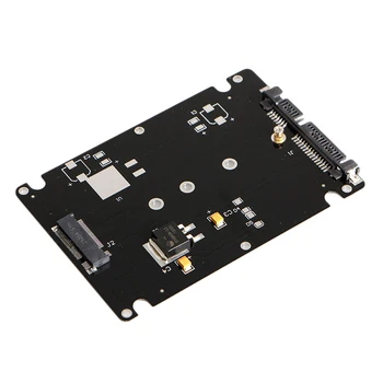 

B+M Key Socket 2 M.2 NGFF (SATA) SSD to 2.5 SATA Adapter Card with Case New N84A