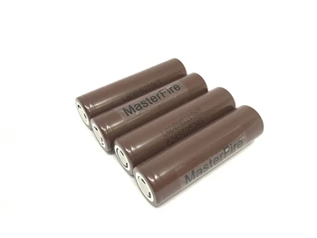 

Wholesale 100PCS/LOT MasterFire Original LG HG2 18650 3000mAh 3.7V Battery Max Discharge 20A E-cigarette Lithium Batteries