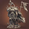 1/24 ancient warrior fantasy stand    Resin figure Model kits Miniature gk Unassembly Unpainted 1