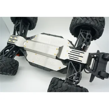 

5pcs/set Durable Stainless Steel Chassis Armor Anti-collision Base Protection Plate for 1/10 TRAXXAS MAXX RC Car Parts