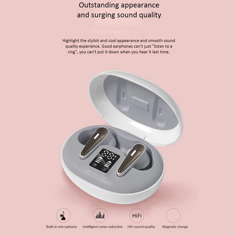 A5 Bluetooth 5 0 Wireless Earbuds TWS Stereo Bluetooth Earphones In Ear Stereo Sport Headsets with Charging Case