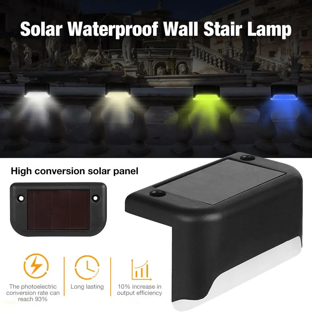 Уличный настенный светильник на солнечной батарее водонепроницаемый для