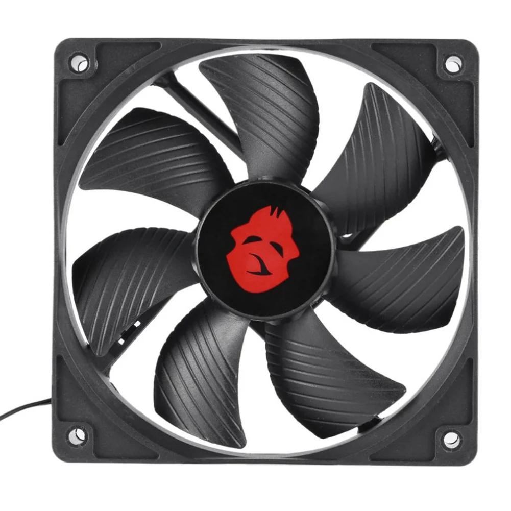 12cm 3000RPM Fan Cooling 12V PC Case Radiator Cooler 120MM Big 4Pin Desktop Chassis Workstation Cabinet Heatsink Fan Server Fans cooling fan gaming cooling fan