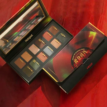 

12 Color Eye Shadow Palette Shimmer Matte Eyeshadow Long-lasting Waterproof Brighten Makeup Palette