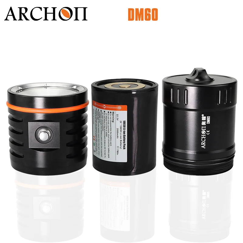 Светодиодный прожсветильник Тор ARCHON WM66 DM60 COB для подводной съемки макс. 12000 люмен