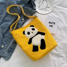 Красивая парусиновая сумка-мешок Для женщин стиль корейско-Стиль универсальные летние хипстерские Детский жакет из денима для девочки; сумка через плечо