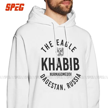 

The Eagle Khabib Nurmagomedov Dagestan Russia Man Sweatshirt 100% Cotton Casual Hoodies New Arrival Pullovers