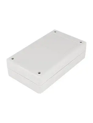 Пластиковая DIY Распределительная защитная коробка корпус белый 140x82x38 мм