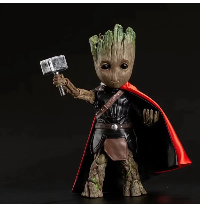 Strongwell Baby Groot модель Cos Raytheon дерево человек фигурка игрушка Marvel стражи кукла Грут фигурки детское Украшение мультфильм