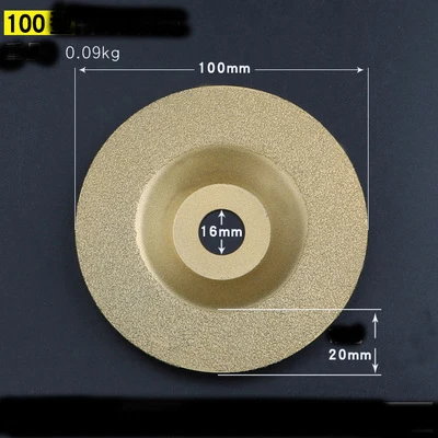 100 grinding Деревообрабатывающий DIY полировальный диск алмазный пильный диск керамика стекло режущий инструмент абразивные инструменты для углового шлифовального станка, мраморный станок - Цвет: 100 grinding