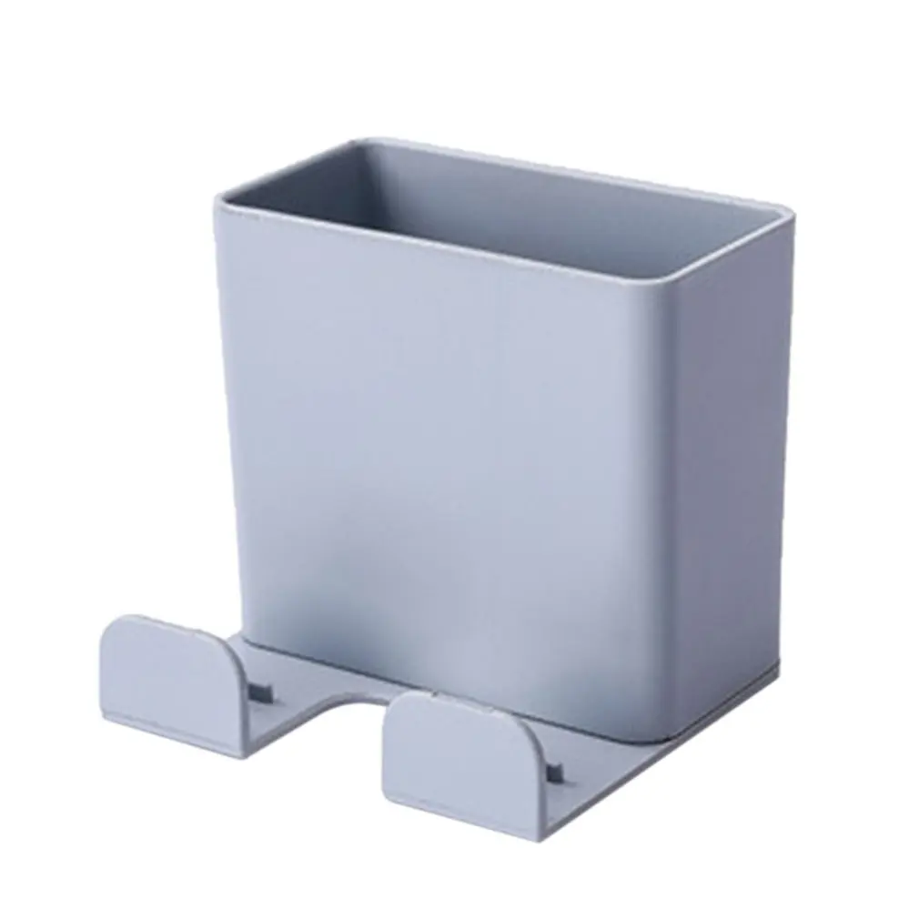

Wall-mounted Air Conditioner /TV Remote Control Storage Box Controller Mobile Phone Bracket Wall Hanging Storage Rack #RN
