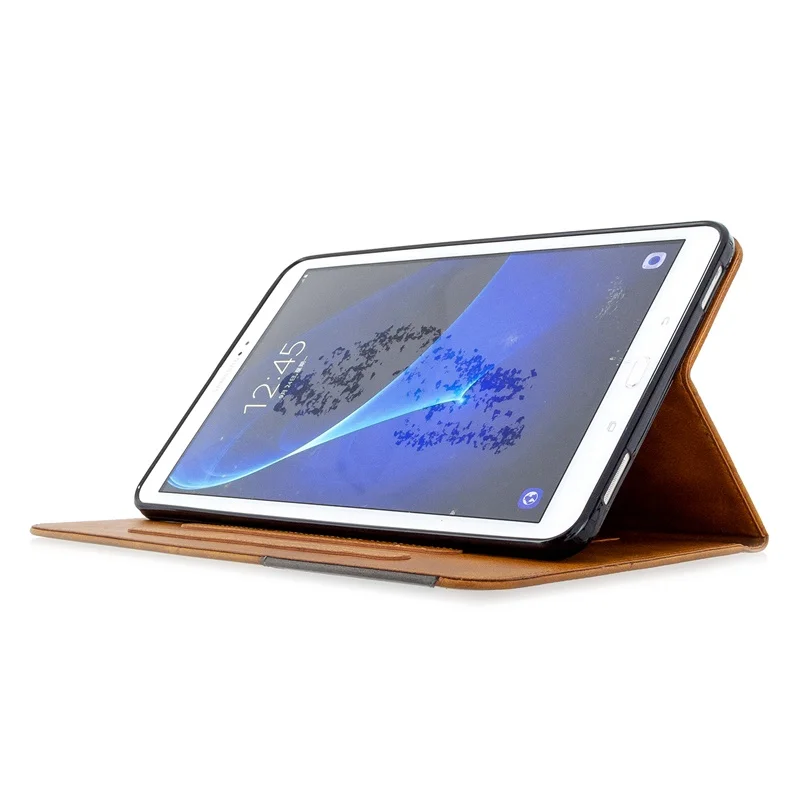 Чехол для Samsung Galaxy Tab A A6 10 1 дюйма 2016 T585 T580 SM T580N умный чехол из искусственной кожи с