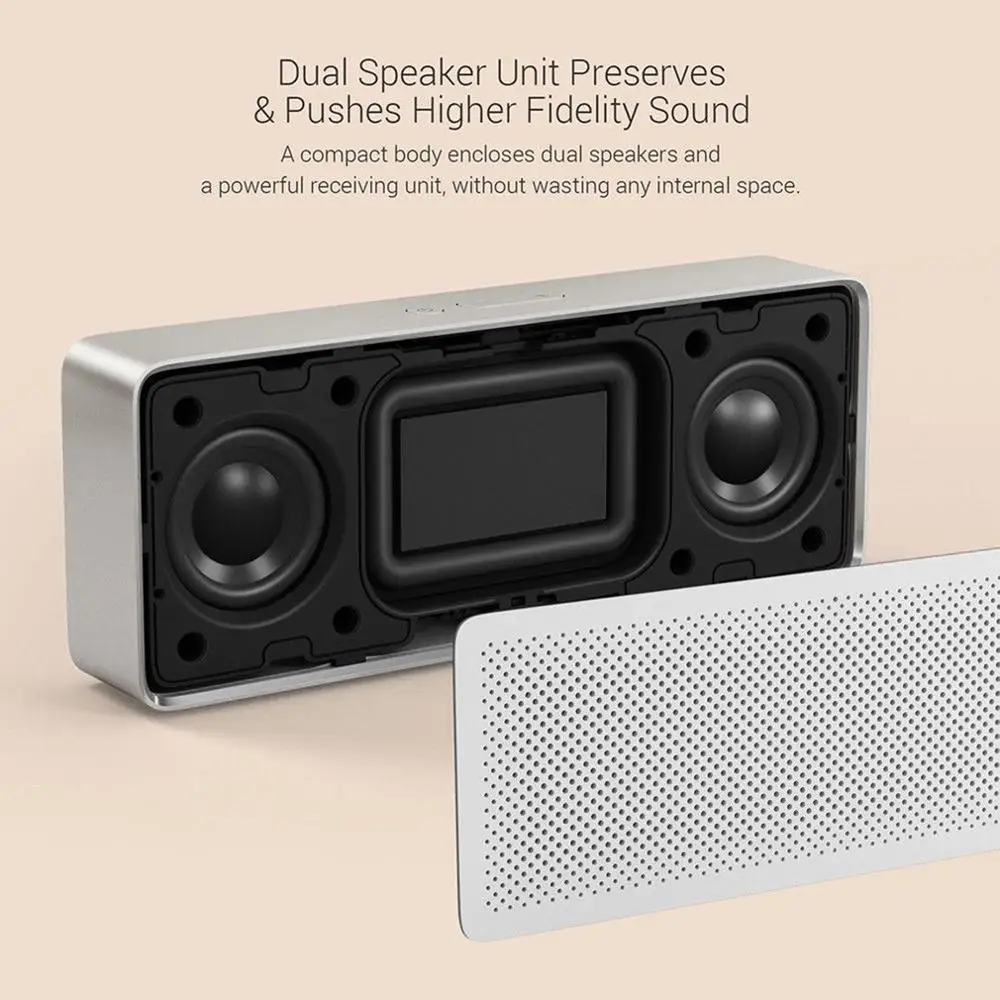 Xiaomi Mi Bluetooth Speaker Square Box Music Player Stereo Portable Speaker V4.2 High Definition Sound Quality Xiaomi Mi Bluetooth Speaker Square Box Music Player Stereo Portable Speaker V4.2 High Definition Sound Quality