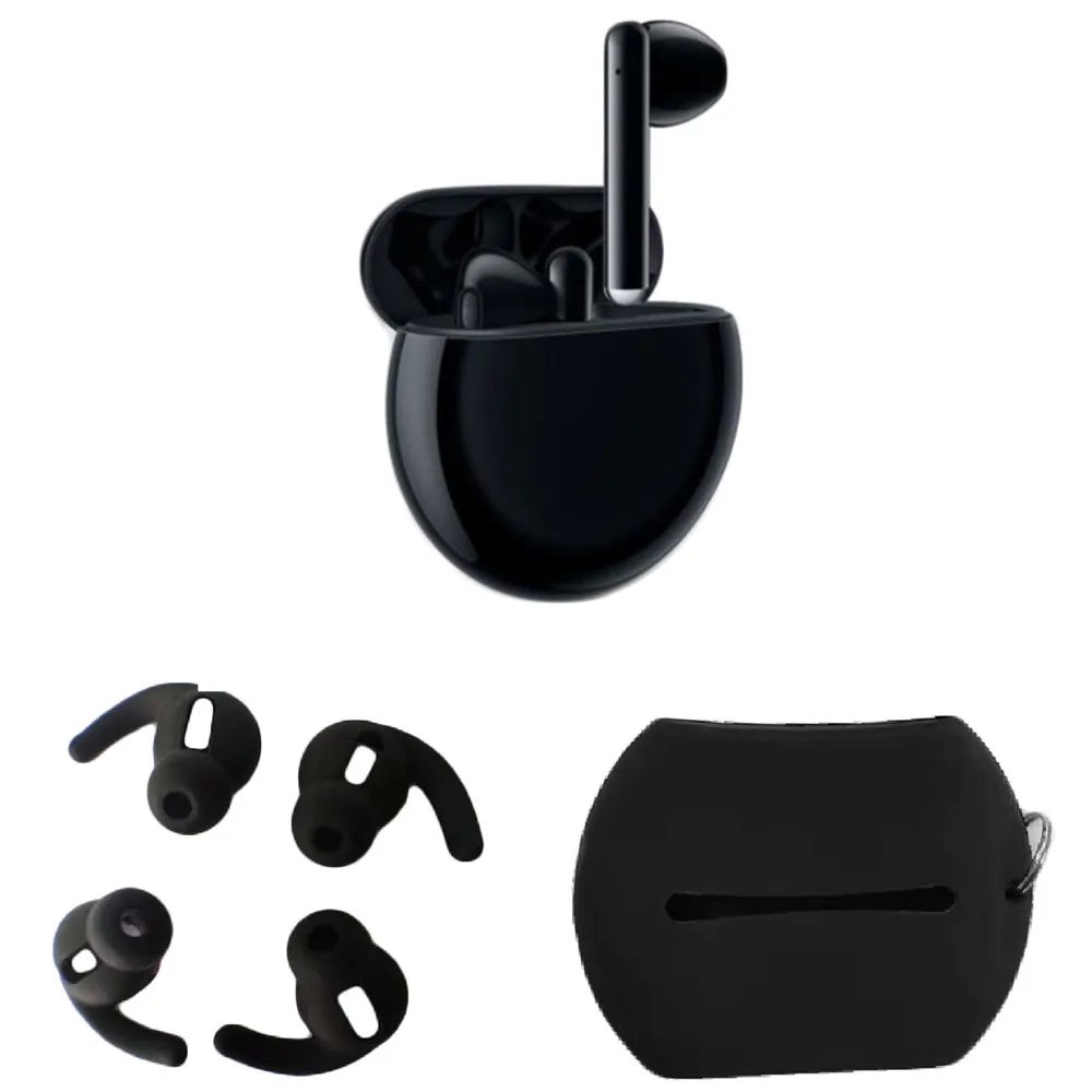 Мягкий силиконовый чехол для хранения + 2 пары вкладышей наушников Huawei Freebuds3 Bluetooth
