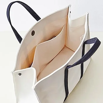 

Women's canvas bag 2020 fresh literary square portable college student notebook school bag large capacity briefcase