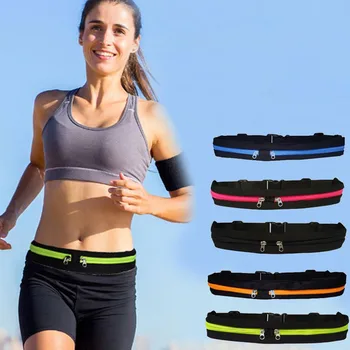 

Waist Pack Men Women Outdoor Stretch Sports Belt Pockets Mobile Phone Bag Fanny Pack Waist Bag Fashion Waist Bag
