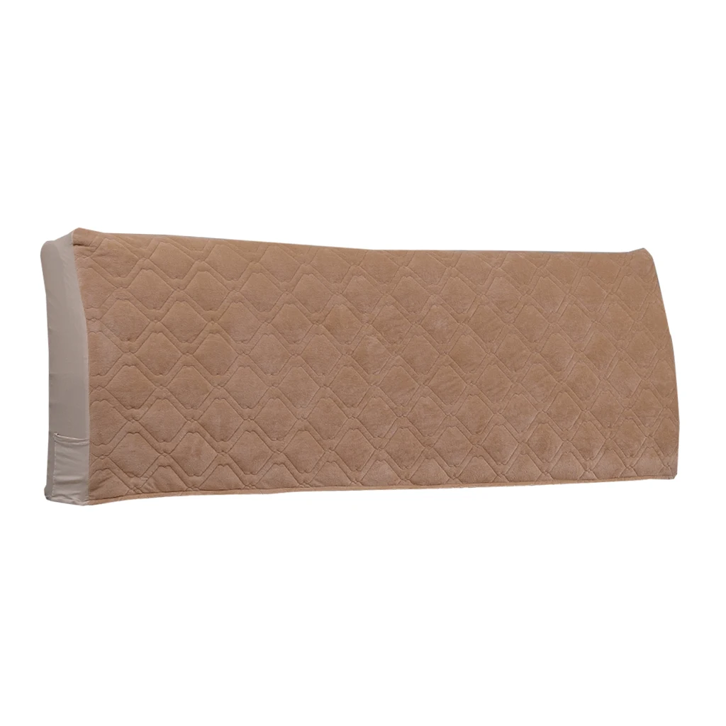 Thicken Stretch Bed Headboard Slipcover Protector Solid Color Dustproof Cover Bedside Bedroom Decorative Protectors