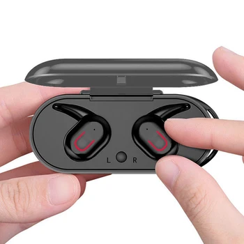 

SOONHUA Mini Earbuds Waterproof Bluetooth 5.0 Earphone Stereo Wireless Active Noise Cancellation With Mic Handsfree Earbuds