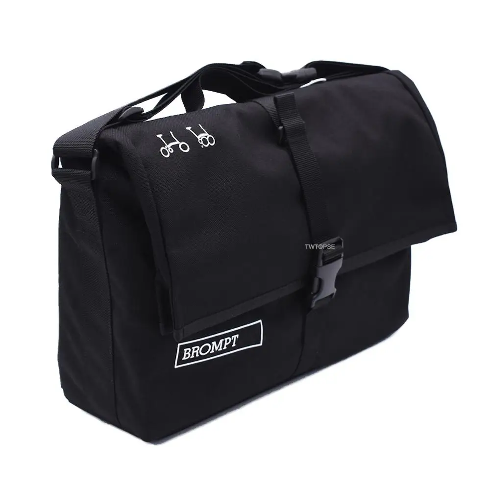 TWTOPSE сумка на рулоне для велосипеда Brompton, складывающаяся велосипедная сумка, водостойкая сумка для путешествий, регулируемый ремень, сумки для отдыха и велоспорта - Цвет: Black For Brompton