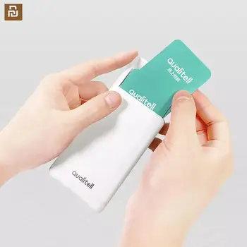 

New Youpin Qualitell Zero Business Card Holder White Slide design storage business card electronic business card