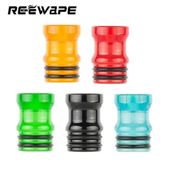 

New Anti-scalding Clear 510 Drip Tip Mouthpieces Replacement Drip Tip Spiral Anti Slopping Design For Ego Aio Vape Tank