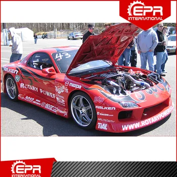 

For RX7 FD Final Konnexion Style Glass Fiber Body Kit Trim Part RX7 FRP Body Suit FD Accessories