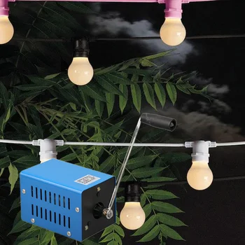 

High Power Dynamo Charger Portable Emergency Hand Power Hand Crank USB Charging Emergency Survival Hand Crank Generator