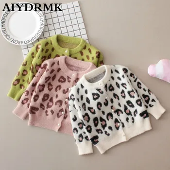 

Baby Boy Clothes Leopard Baby Girl Sweater Kids Cardigan Long Sleeve Toddler Girl Clothes Winter Baby Knit Sweater for Kids Boy