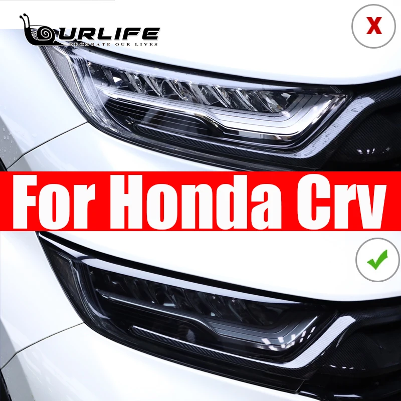 ТПУ автомобильные товары черная пленка для фар Защитная Наклейка Honda crv cr-v 2017 2018